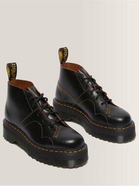Dr. Martens CHURCH PLATFORM MONKEY BOOTS